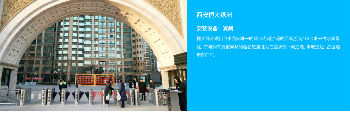 擺閘，翼閘，三輥閘，人臉識別閘機等案例